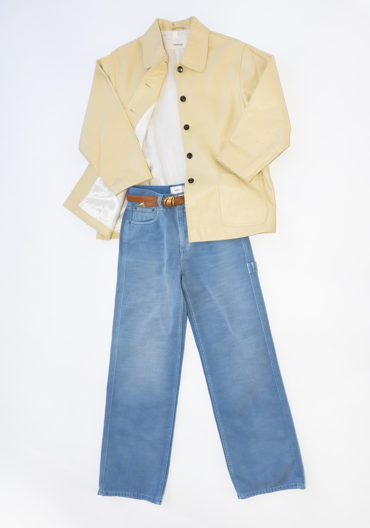 Haikure Winona Bull Carpenter Pant in Indigo