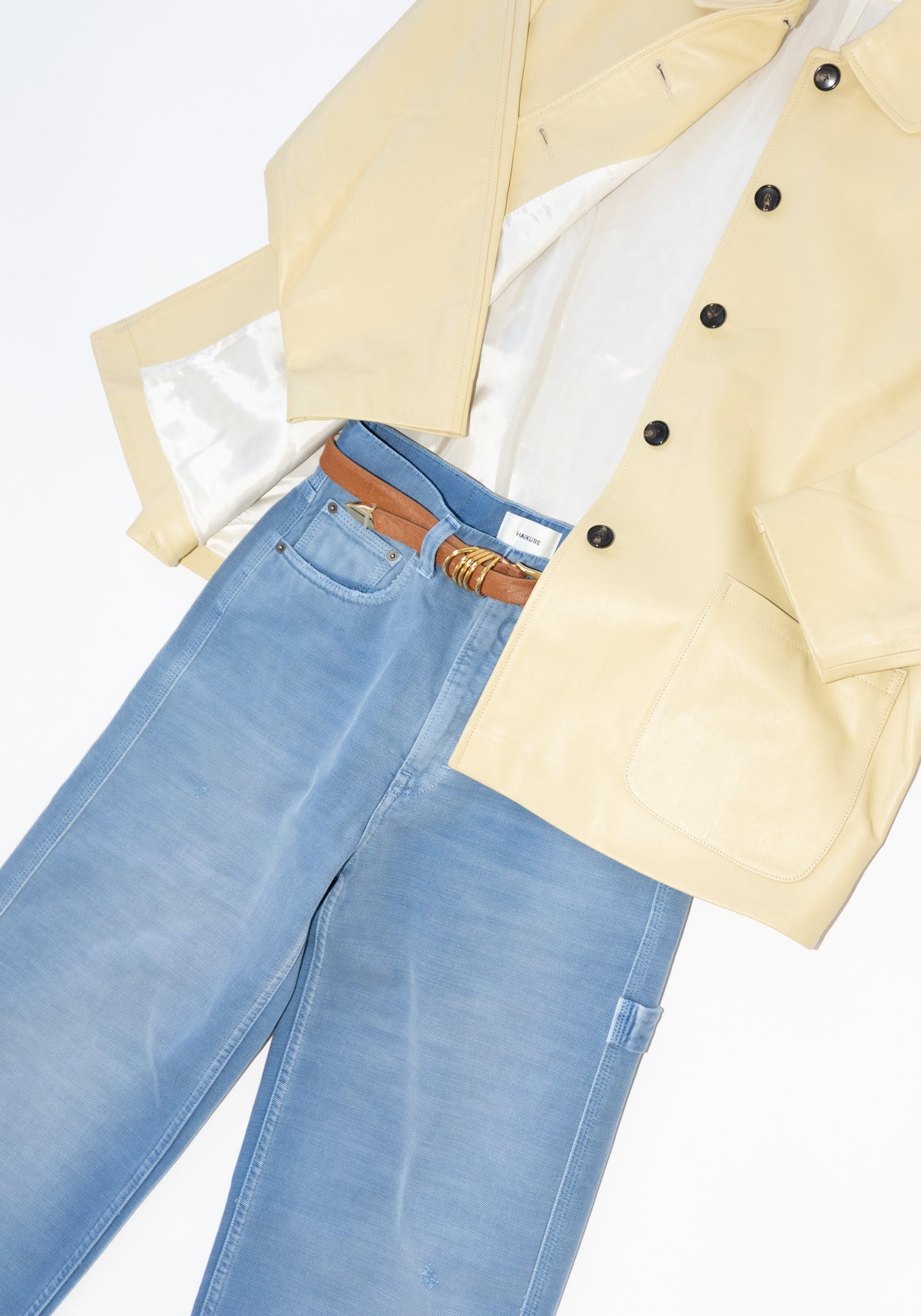 Haikure Winona Bull Carpenter Pant in Indigo