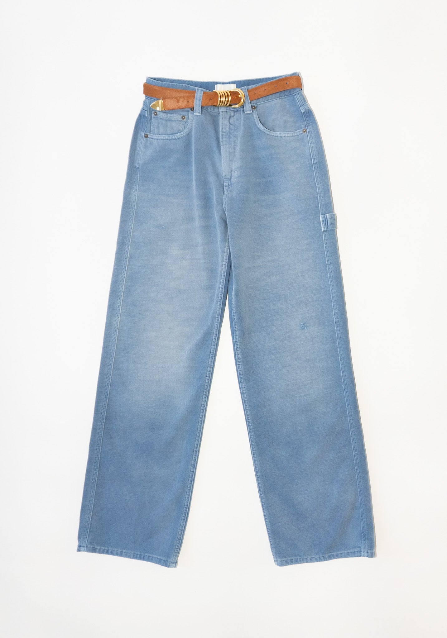 Haikure Winona Bull Carpenter Pant in Indigo