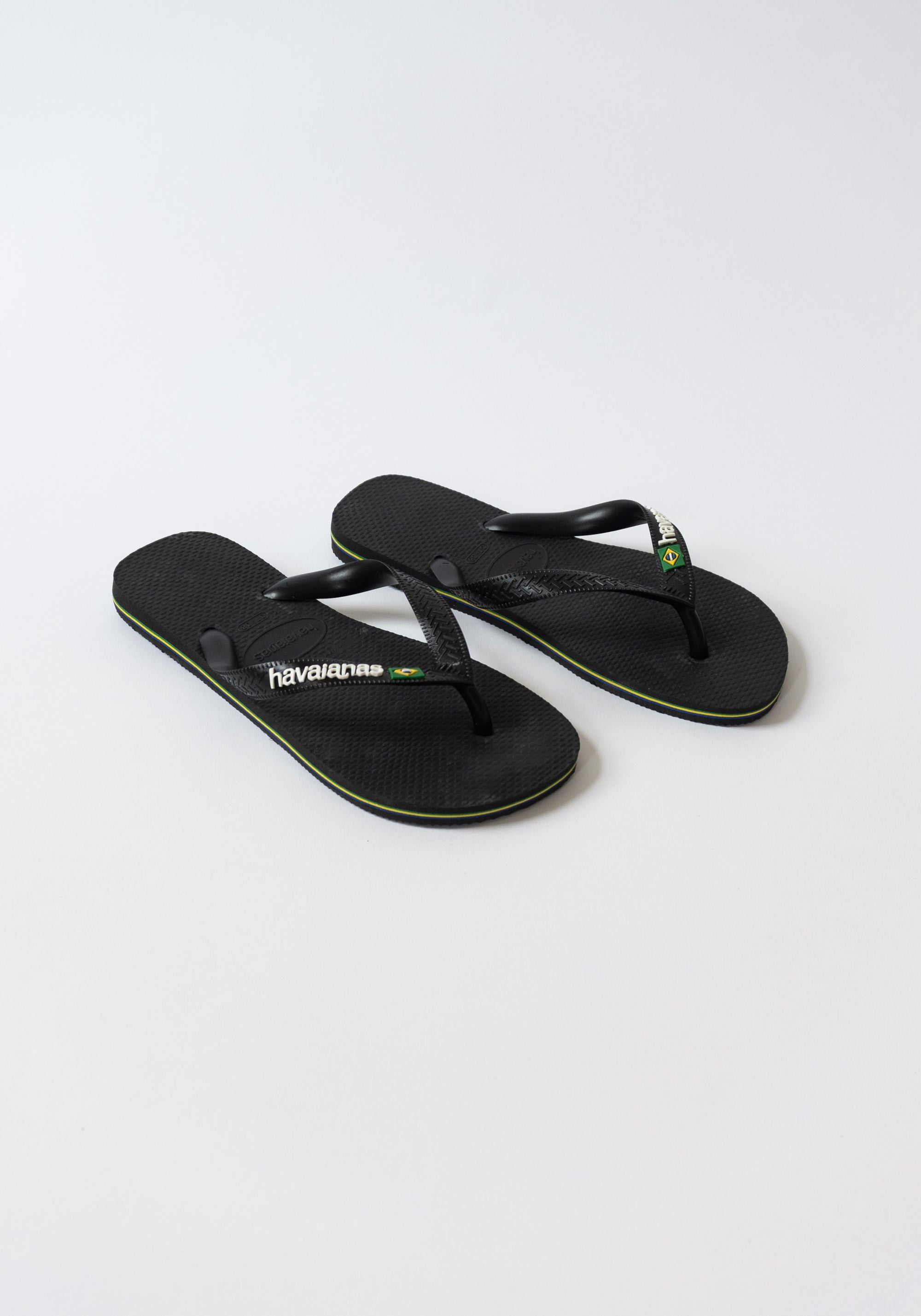 Brazil Flip Flop in Black White