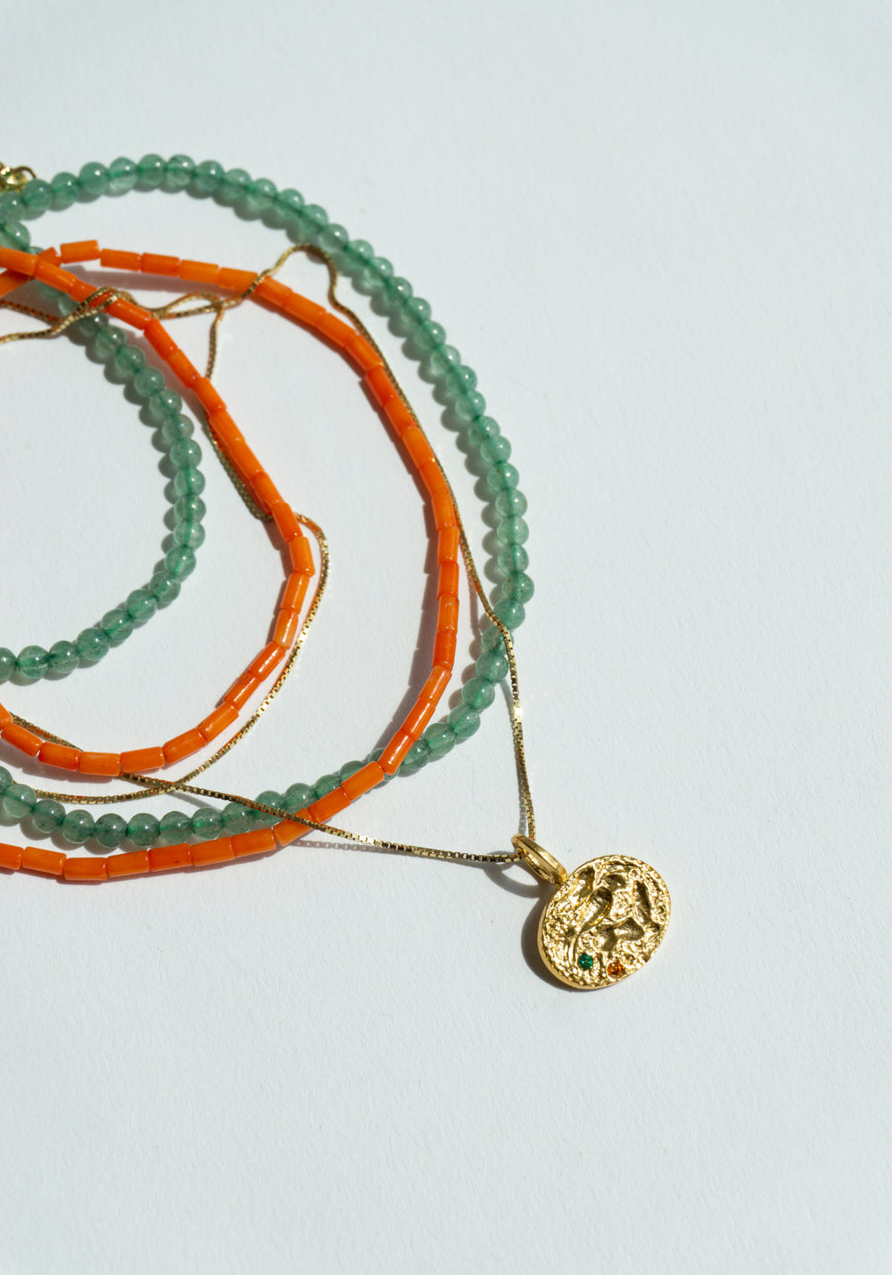 Hermina Athens Sealstone Animal Charm Necklace