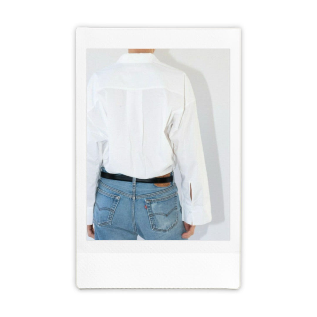 Derris Shirt in Pure White