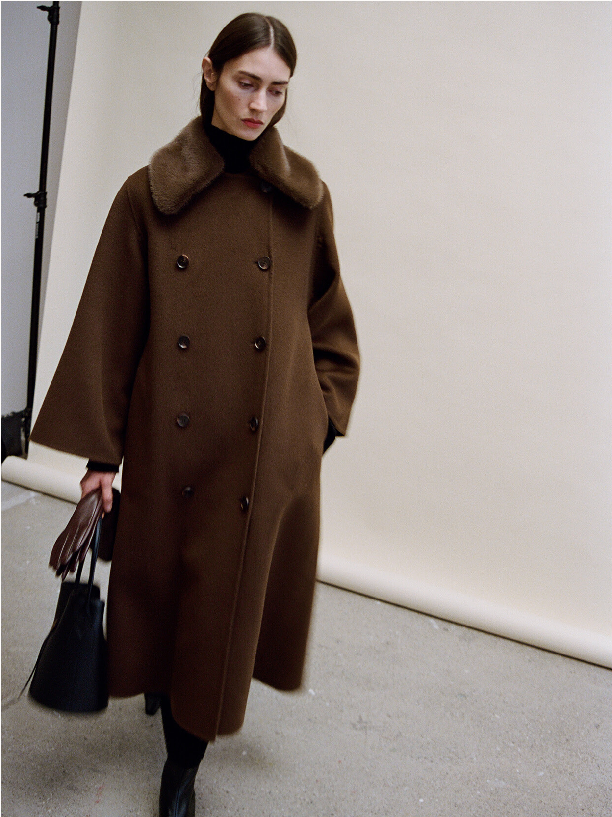 Darcy Coat in Carafe