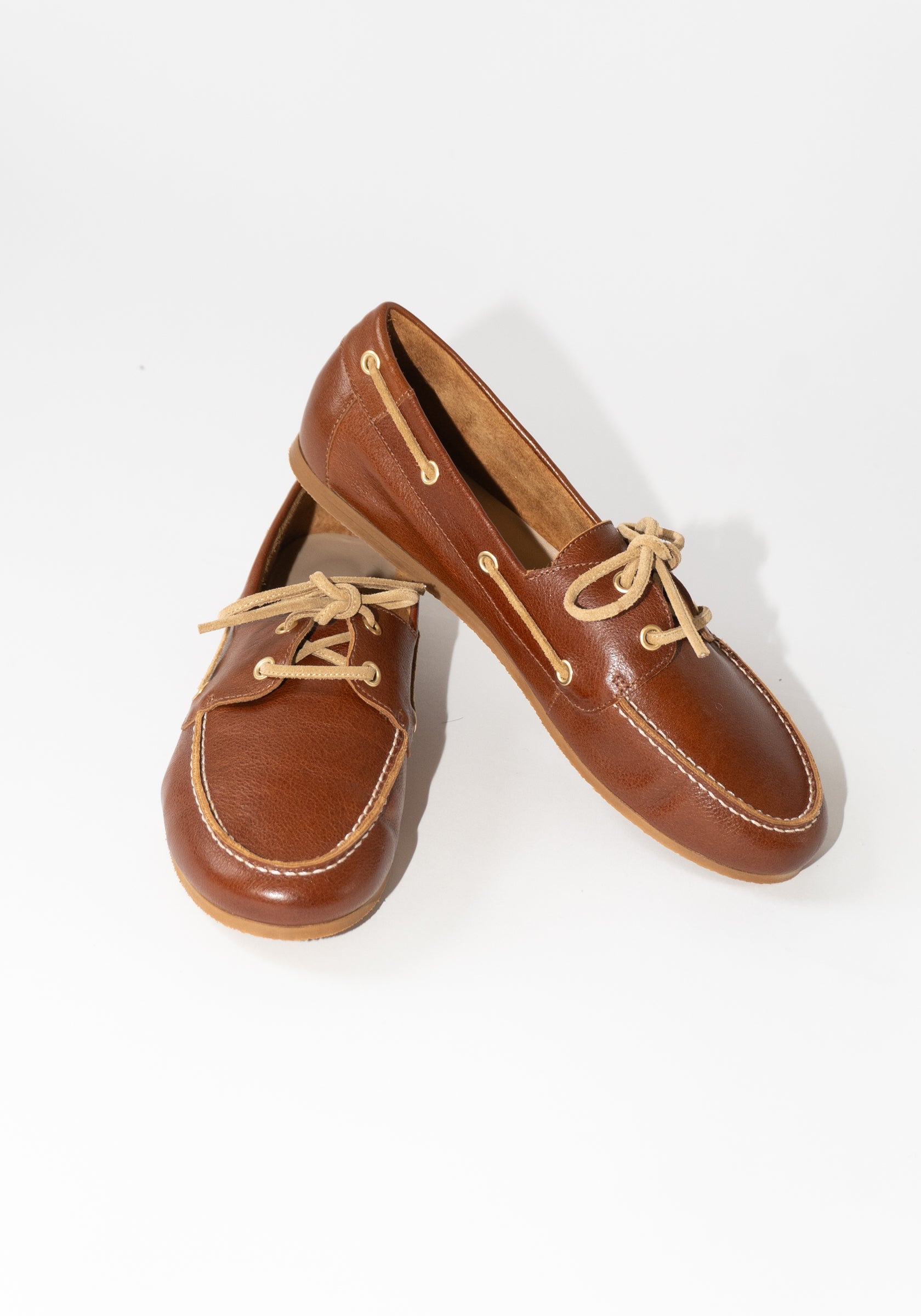 Jamie Haller Boat Loafer in Brown