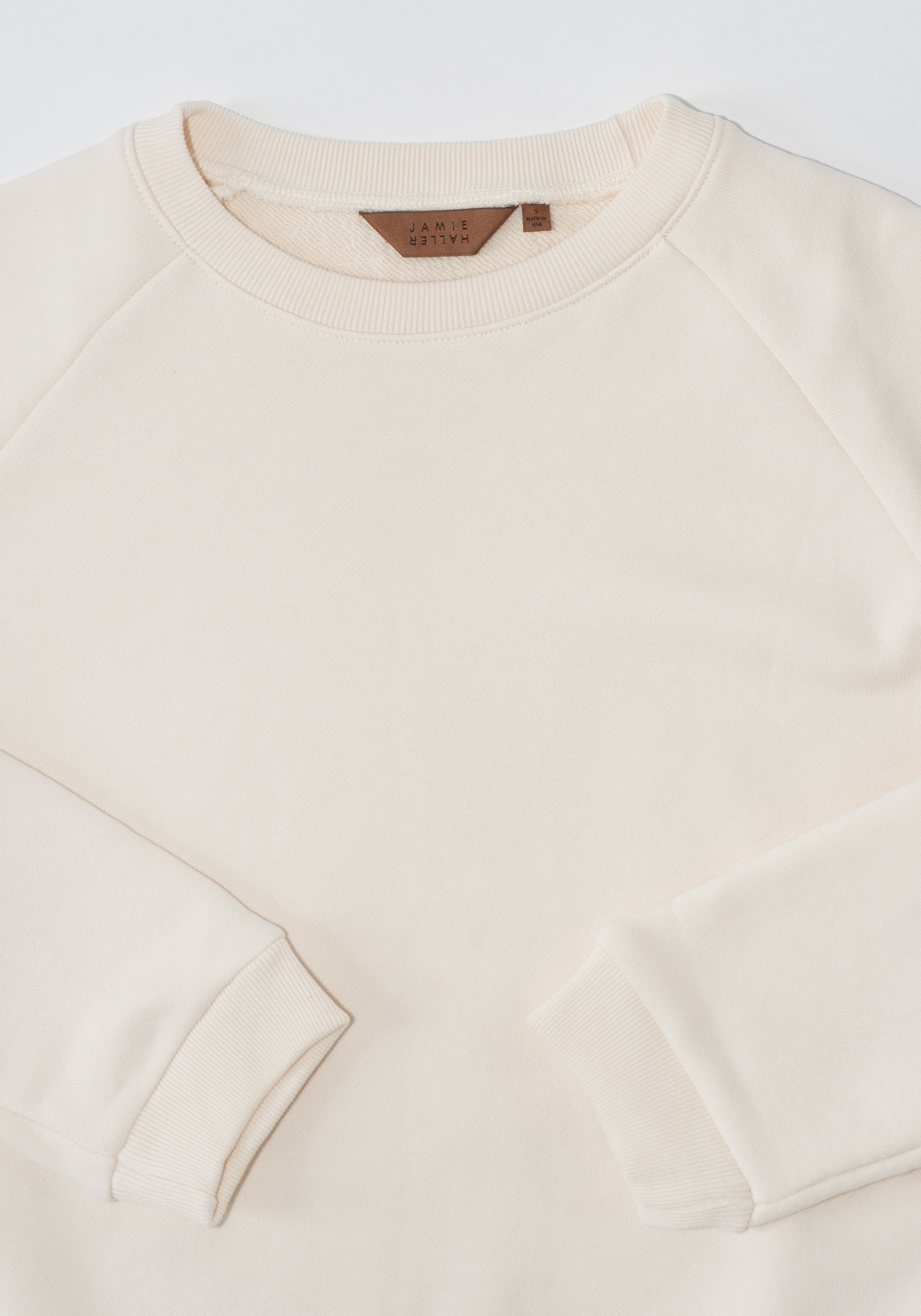 Jamie Haller Daily Sweatshirt in Ecru