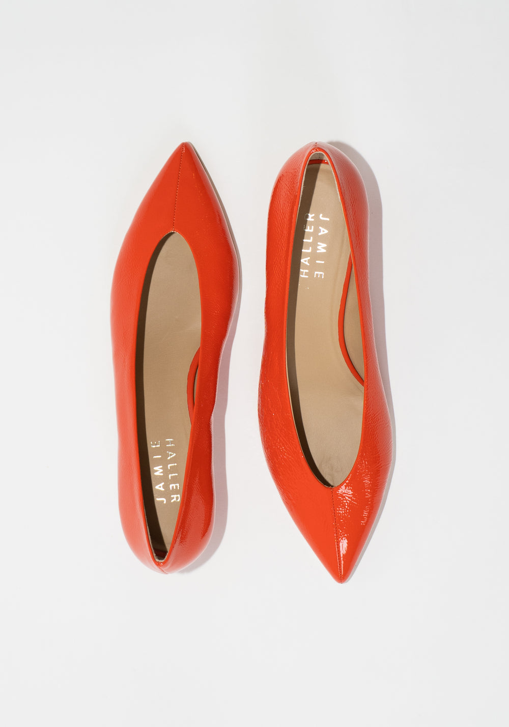 Jamie Haller Trap Pump Heel in Fire