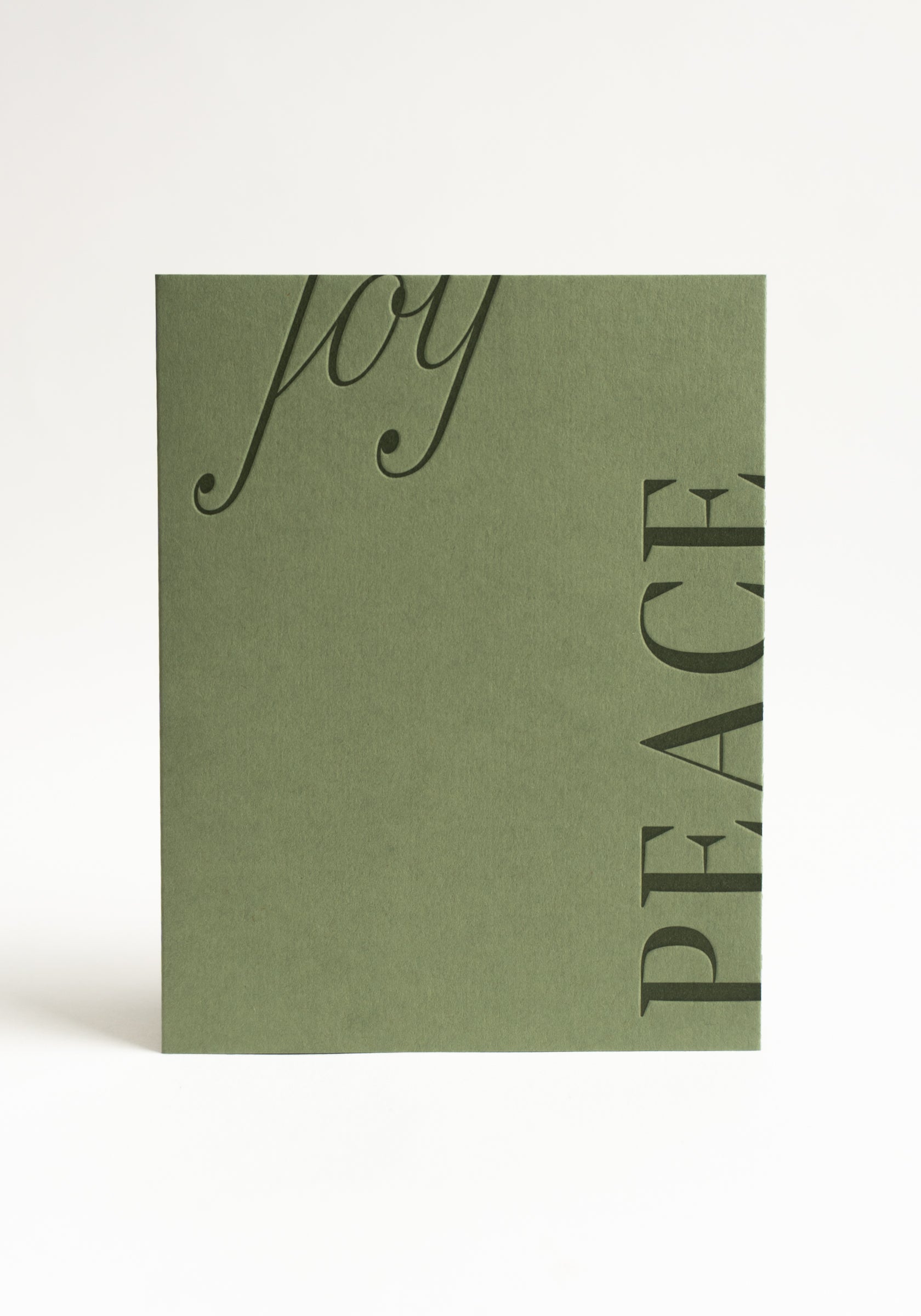 Jaymes Paper Joy & Peace No.43 Card