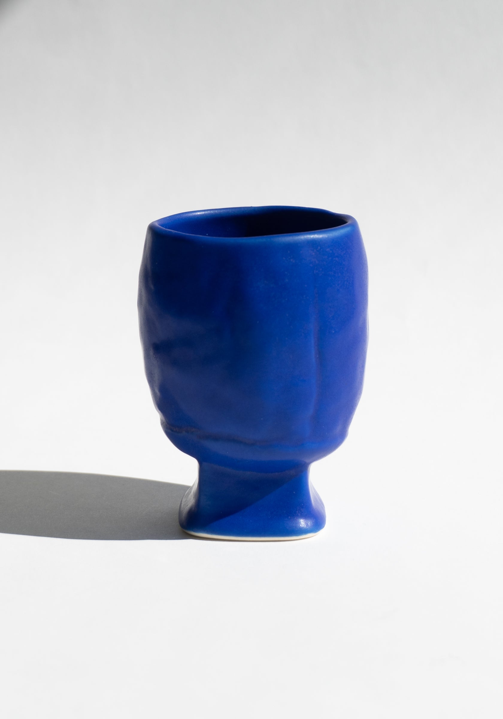 JB Blunk Goblet Blunk Cup in Blue

