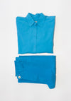 Jesse Kamm Alberta Shirt in Pool Blue