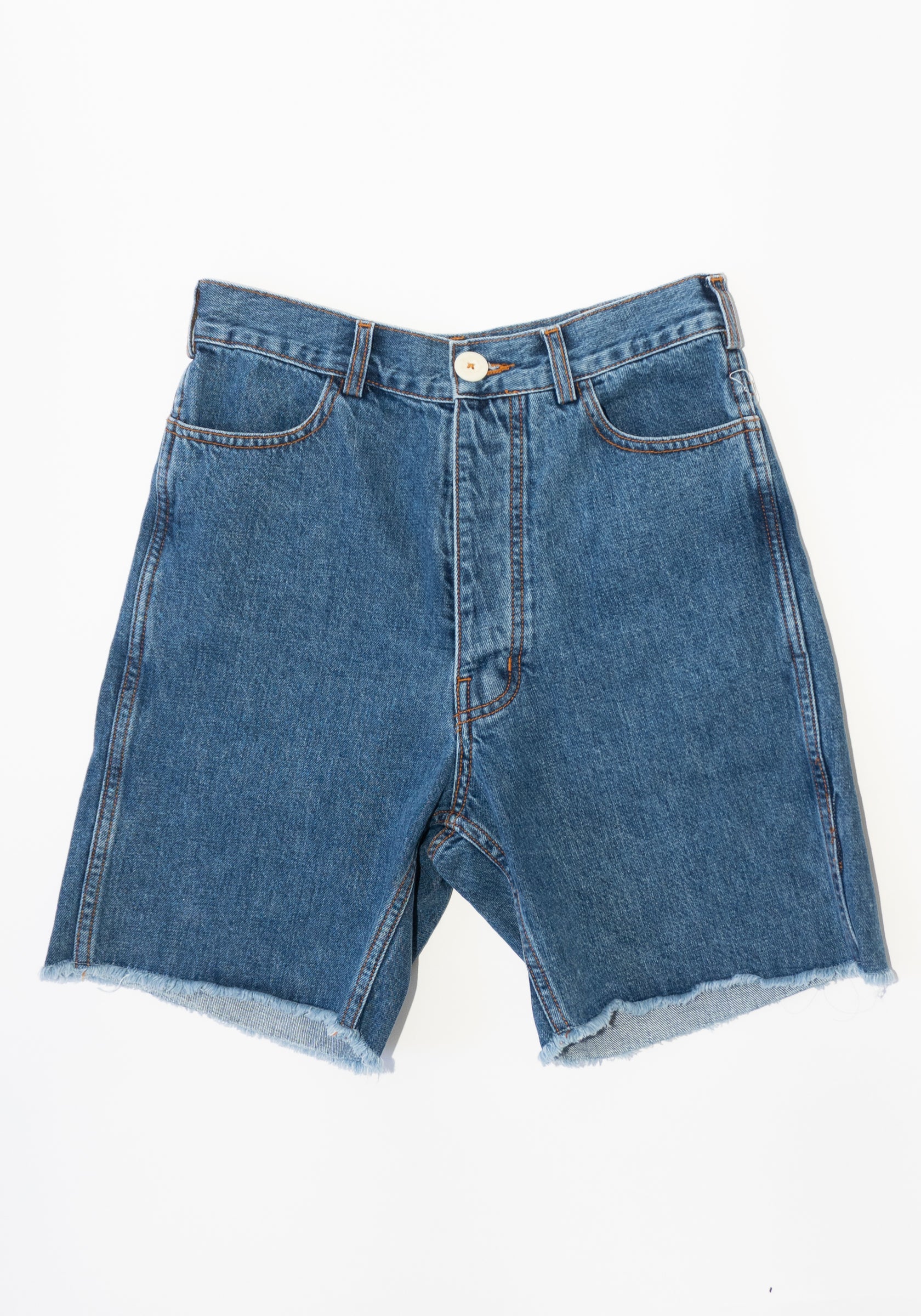 Jesse Kamm Lake Denim Shorts Cowboy Blue
