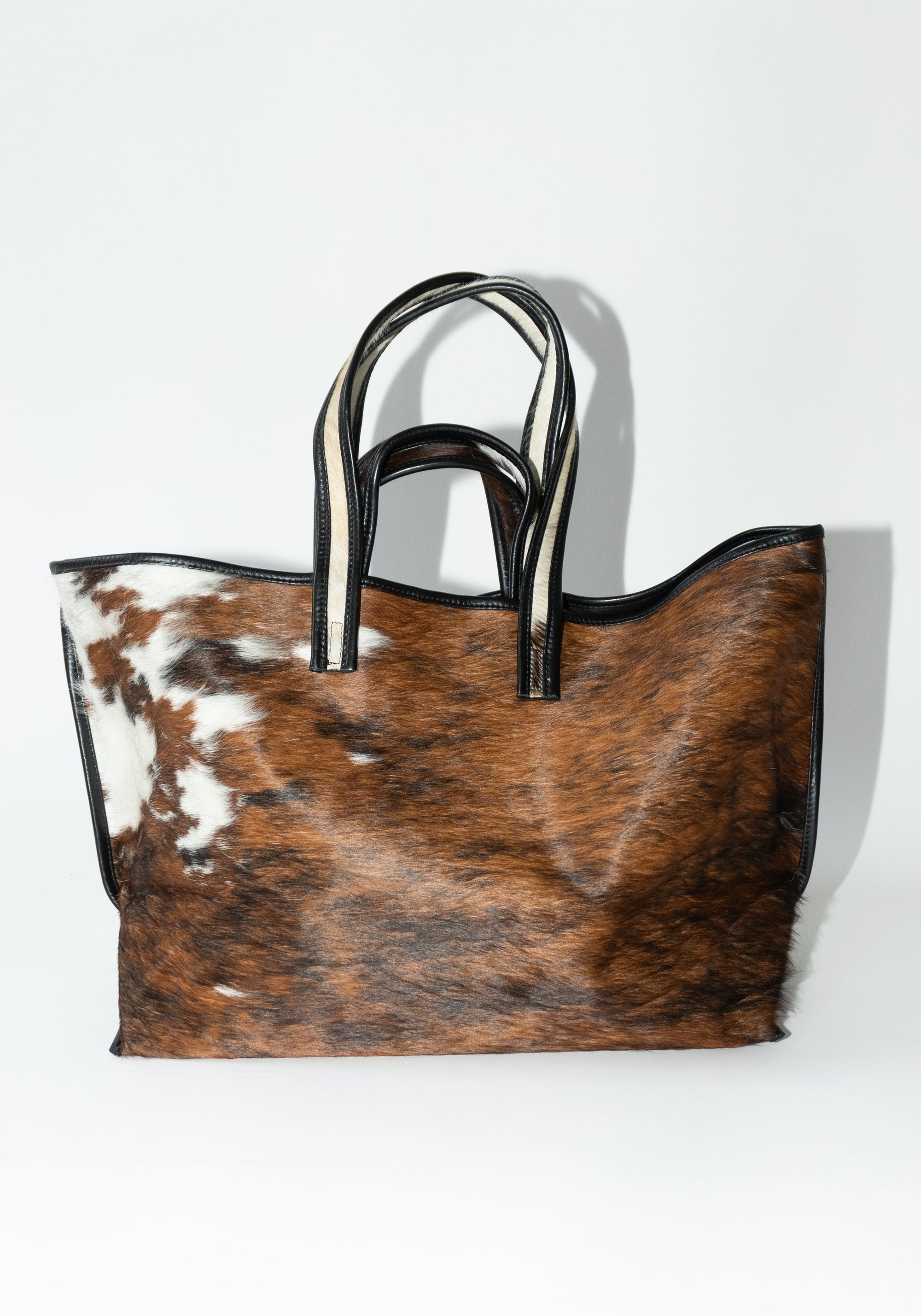 Tote in Cow Print