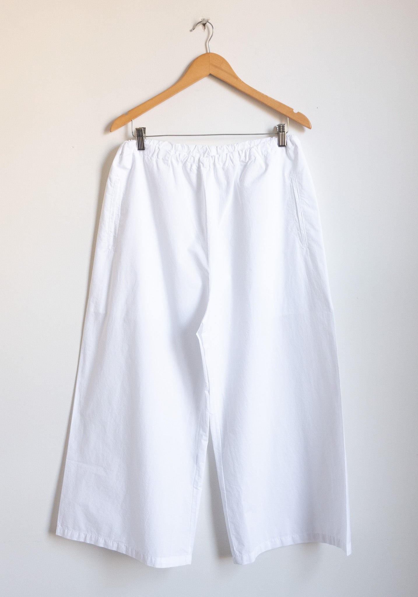 Auto Pants in White