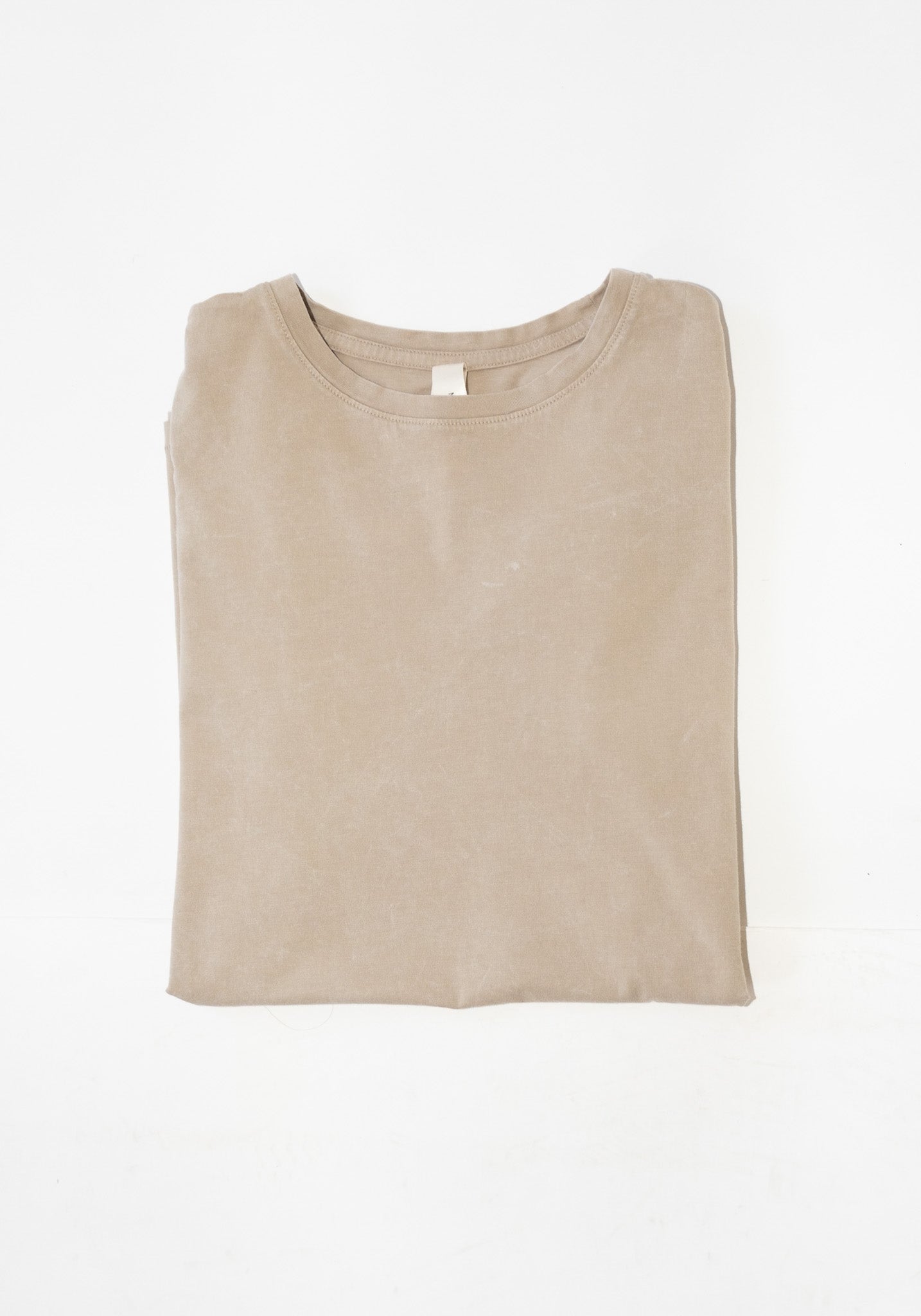 Bias Baby Tee in Sandstone