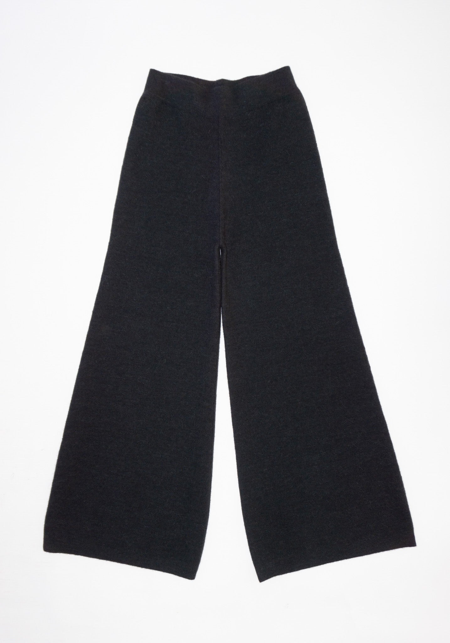 Double Knit Flare Pants in Ink