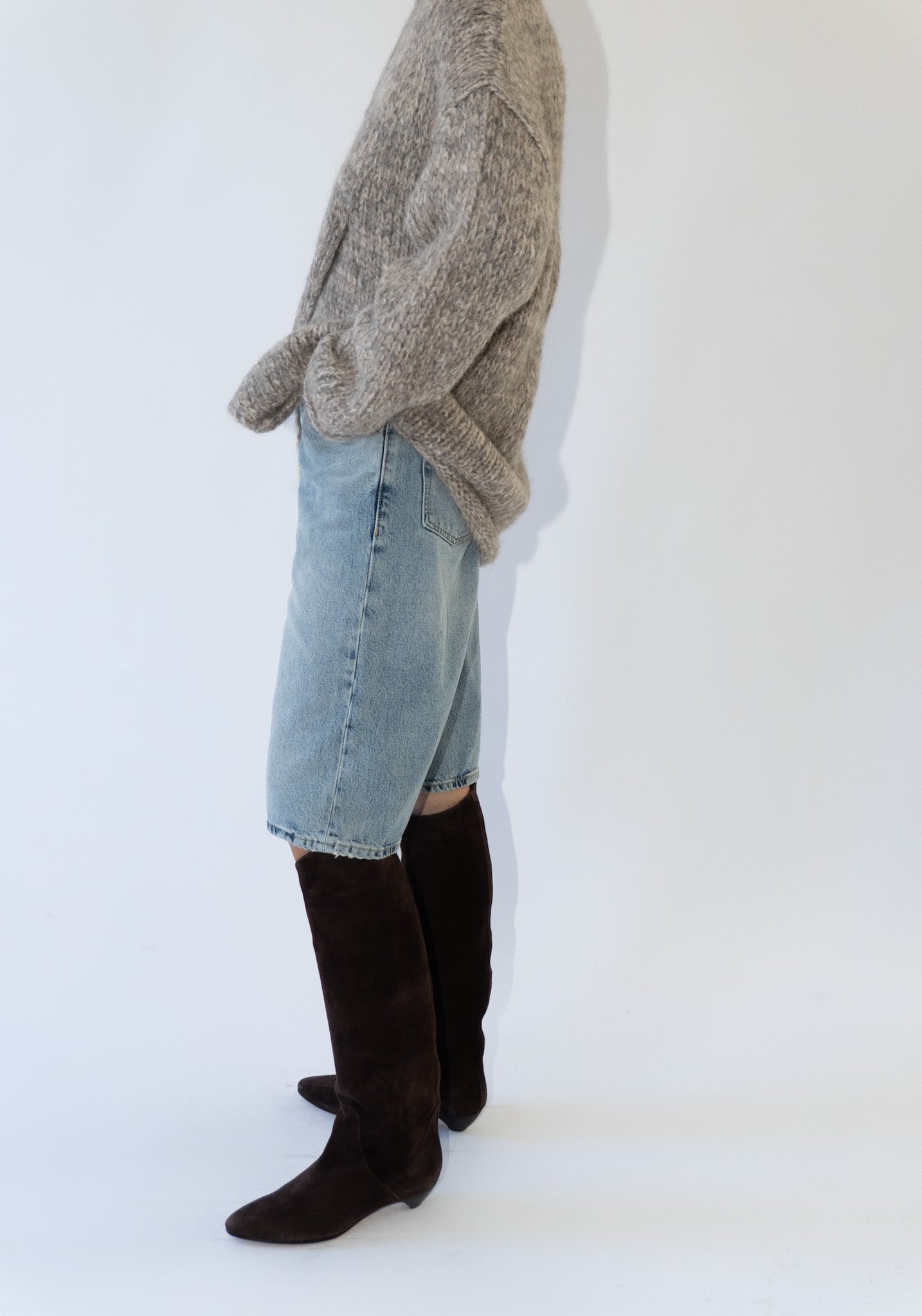 Becky Shorts in Authentic Blue