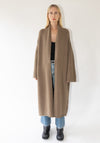 Lauren Manoogian Long Shaw Cardigan in Tobacco