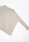 Askew Boatneck Sweater in Oatmeal