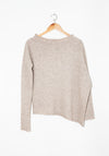Lauren Manoogian Askew Boatneck Sweater in Oatmeal