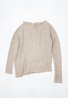 Askew Boatneck Sweater in Oatmeal