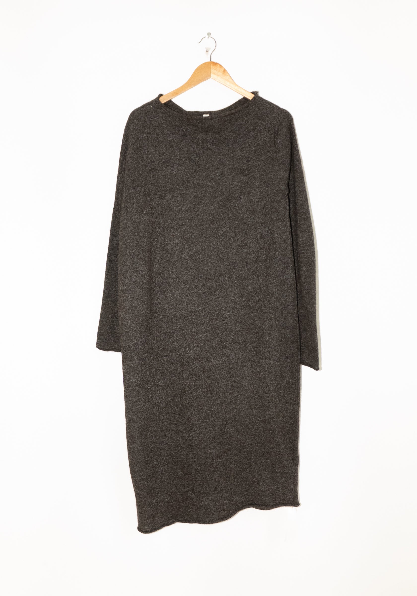 Askew Dress in Blackened