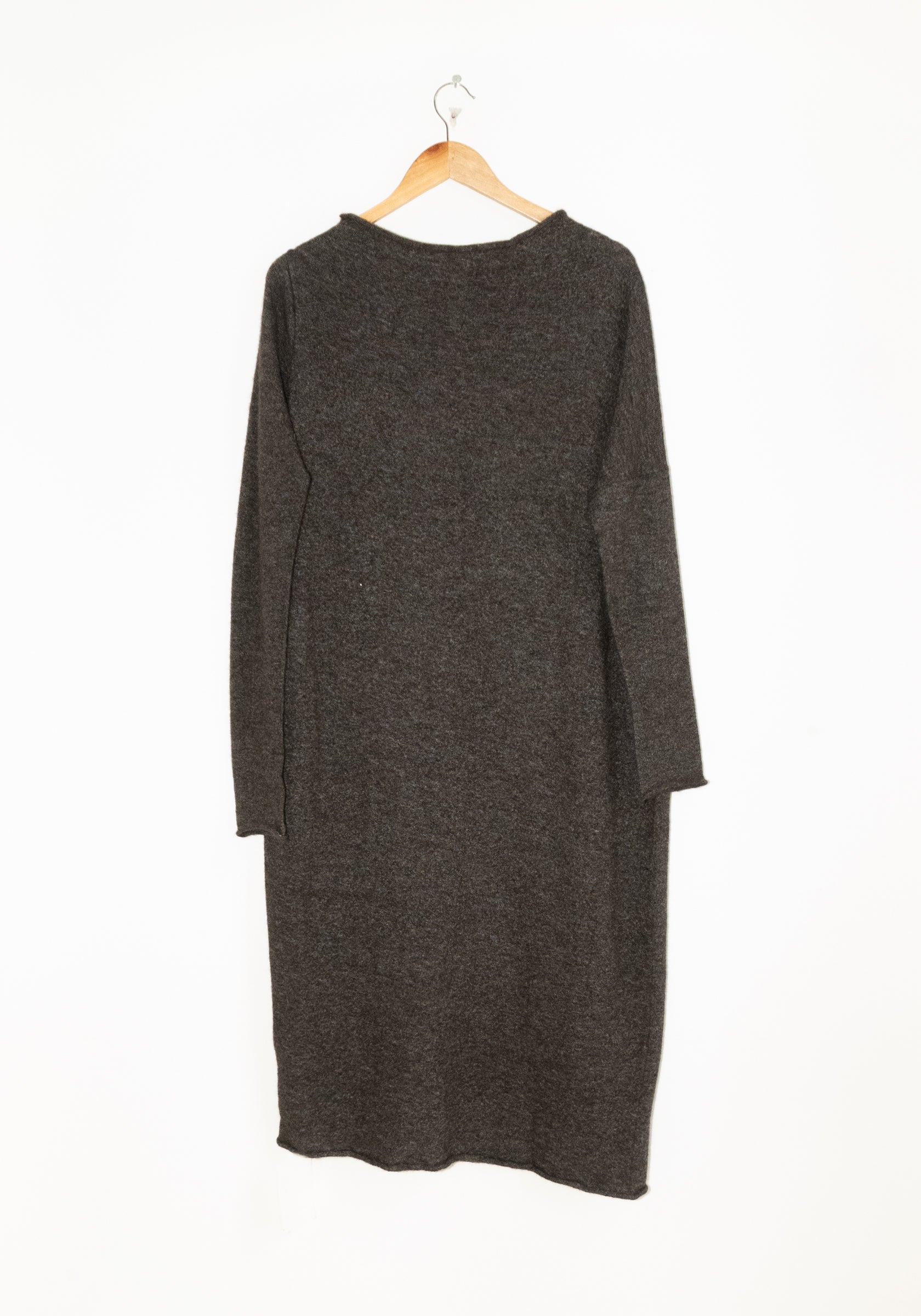Askew Dress in Blackened