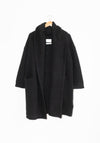 Capote Coat in Black