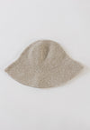 Lauren Manoogian Crochet Brim Hat in Bone Marl