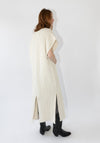 Gauze Caftan in Raw White