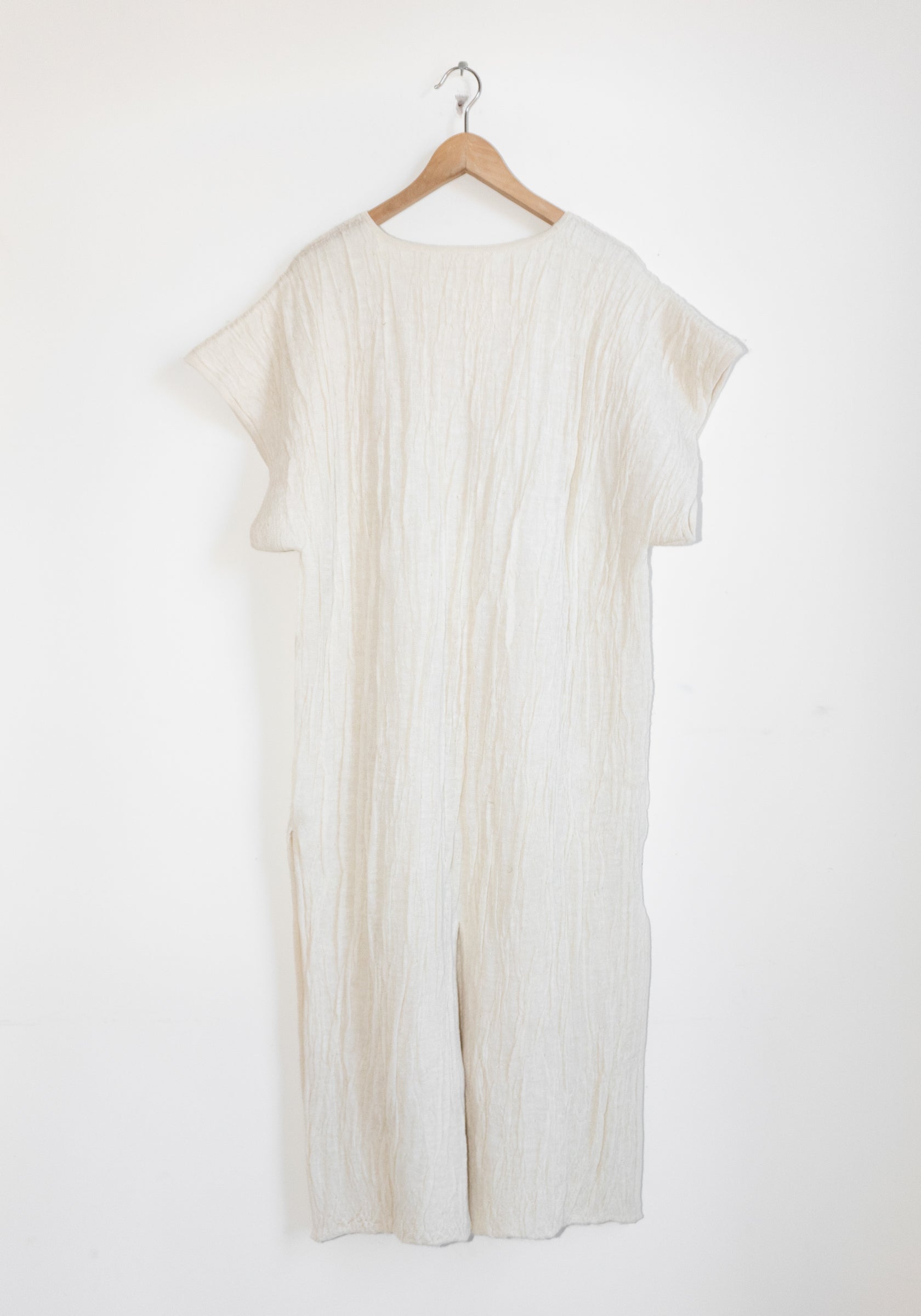 Lauren Manoogian Gauze Caftan in Raw White