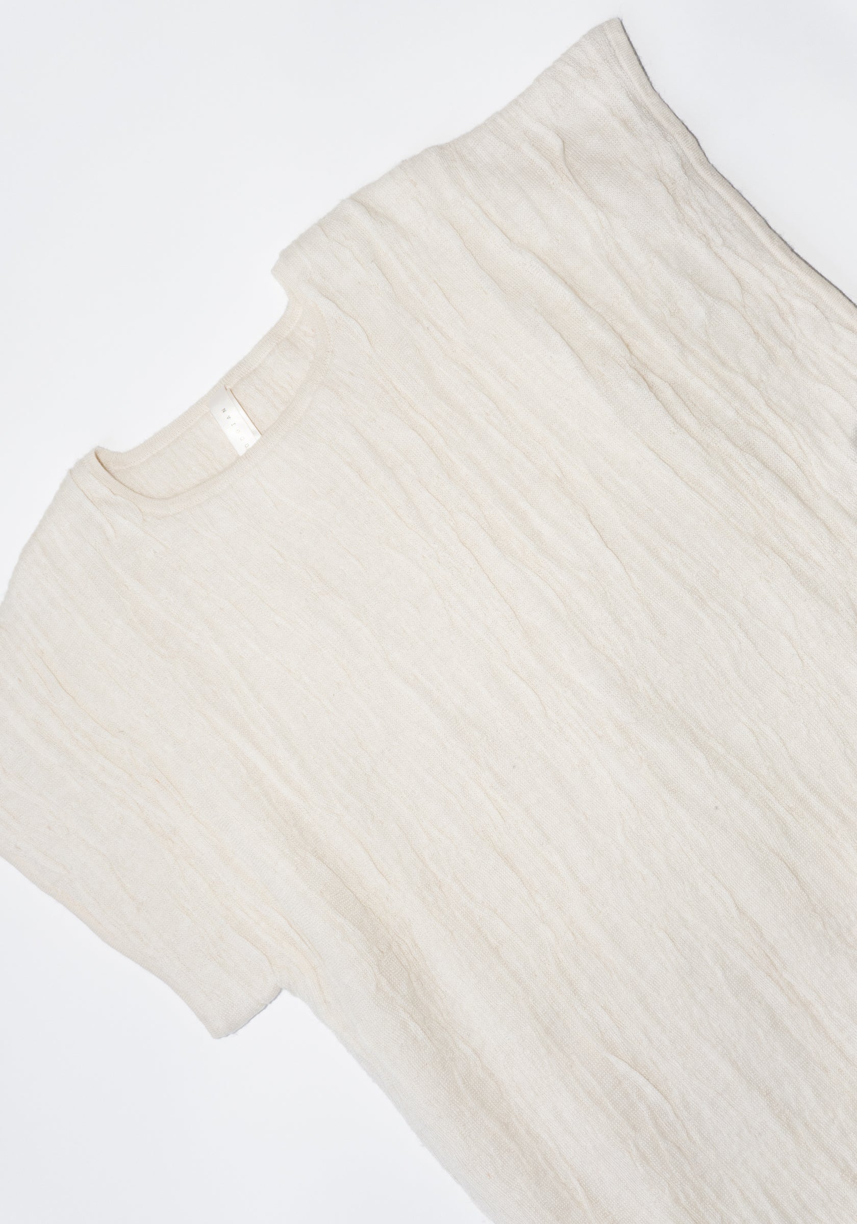 Lauren Manoogian Gauze Caftan in Raw White