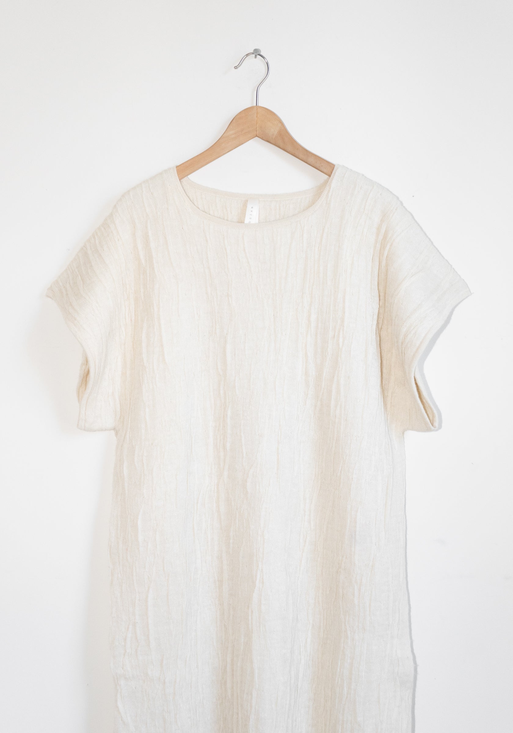 Lauren Manoogian Gauze Caftan in Raw White