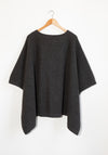 Lauren Manoogian Horizontal Poncho in Blackened