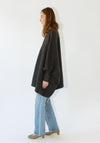 Lauren Manoogian Horizontal Poncho in Blackened
