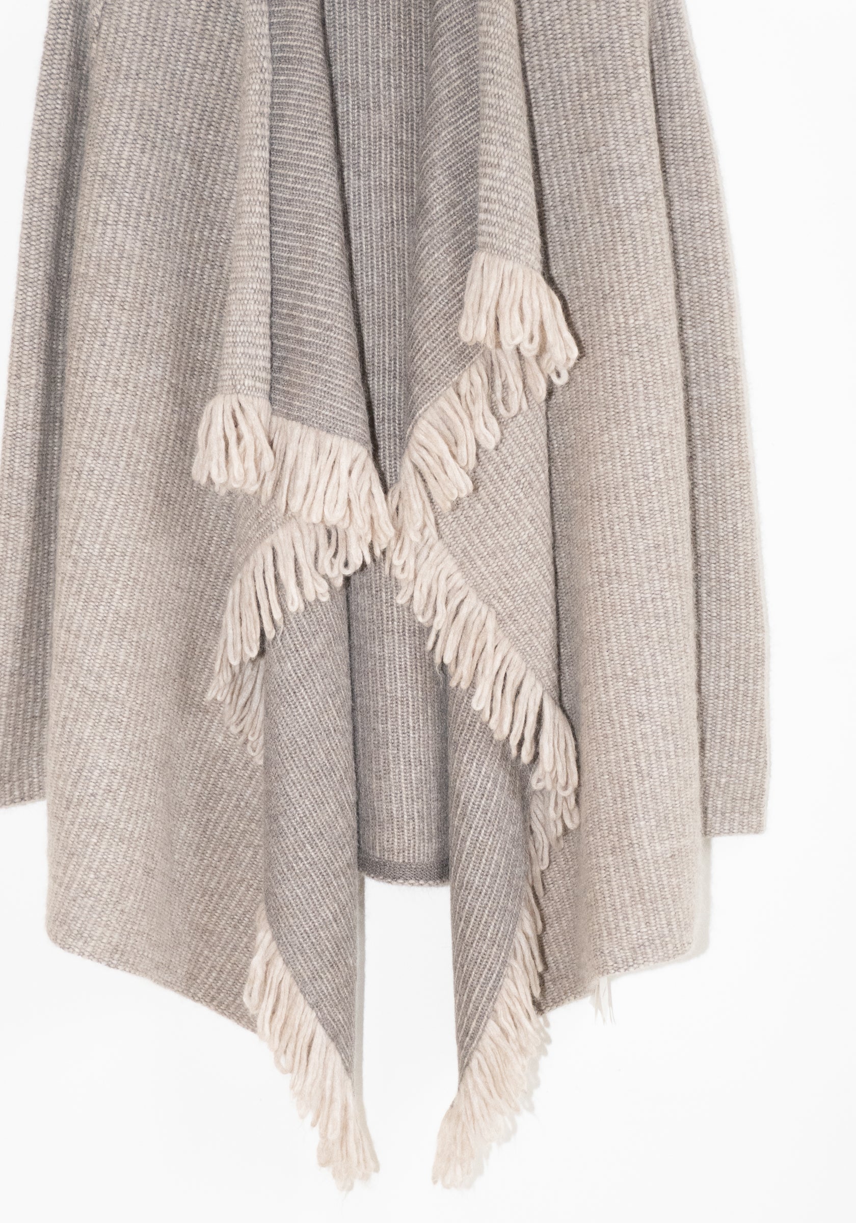 Knitweave Coat in Oatmeal