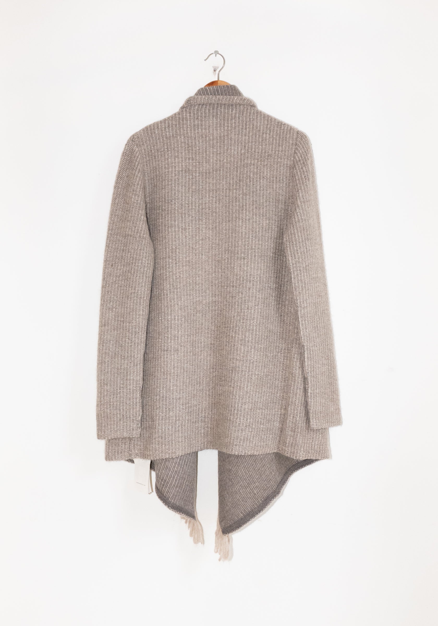 Knitweave Coat in Oatmeal