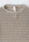 Lauren Manoogian Net Pullover in Flax