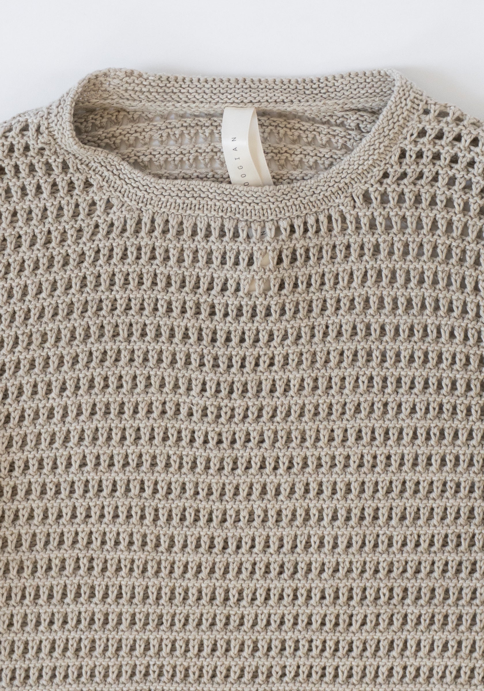 Lauren Manoogian Net Pullover in Flax