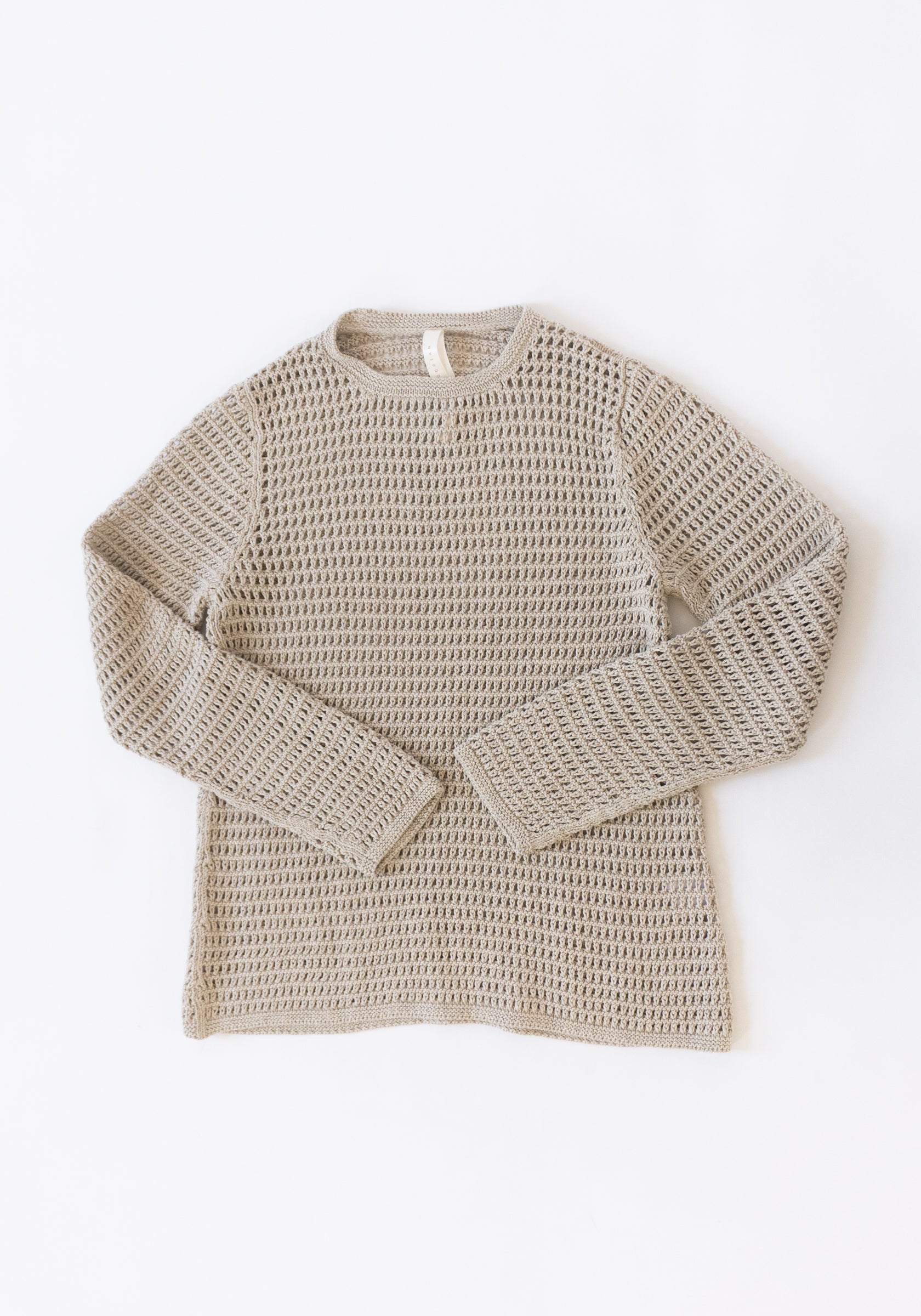 Lauren Manoogian Net Pullover in Flax