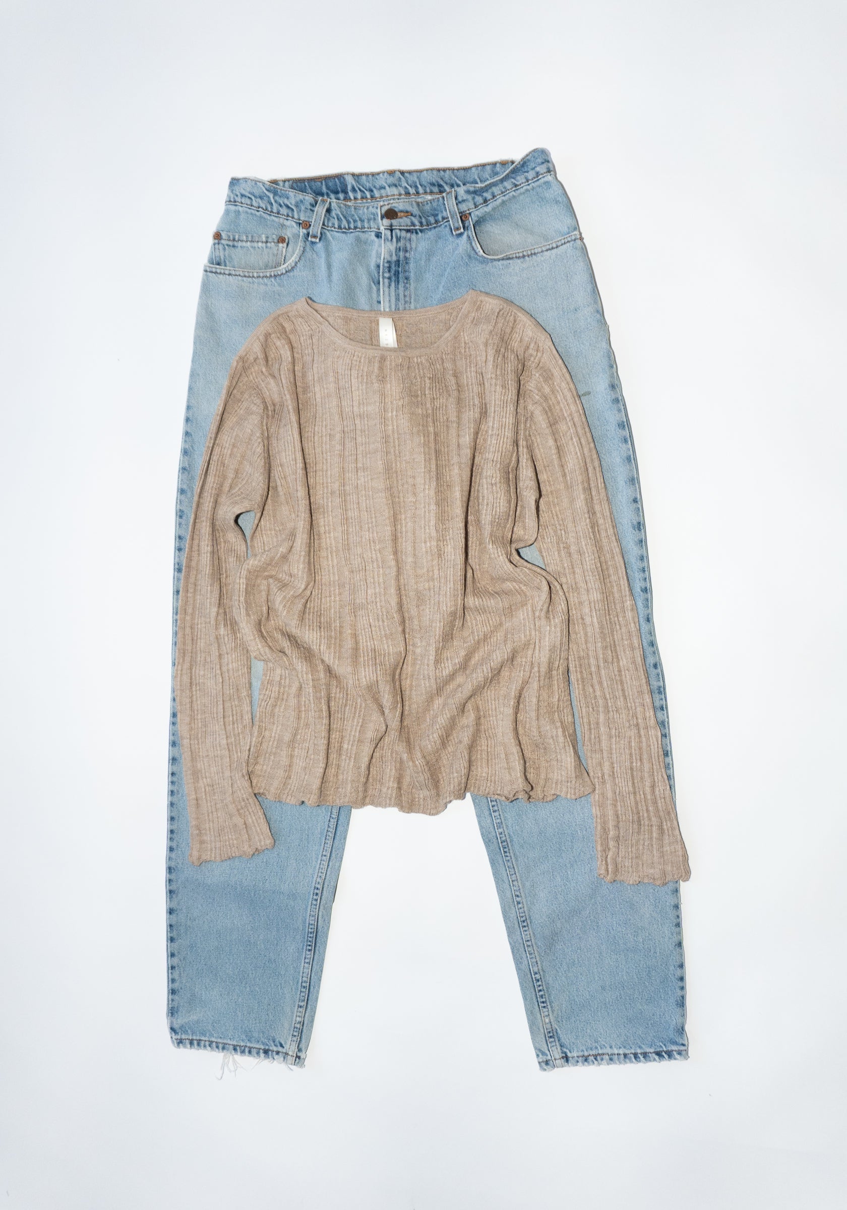 Lauren Manoogian Plisse Boatneck in Oak