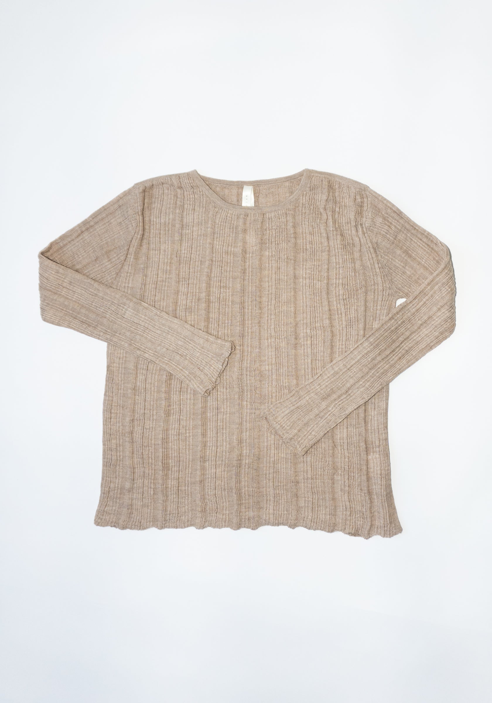 Lauren Manoogian Plisse Boatneck in Oak