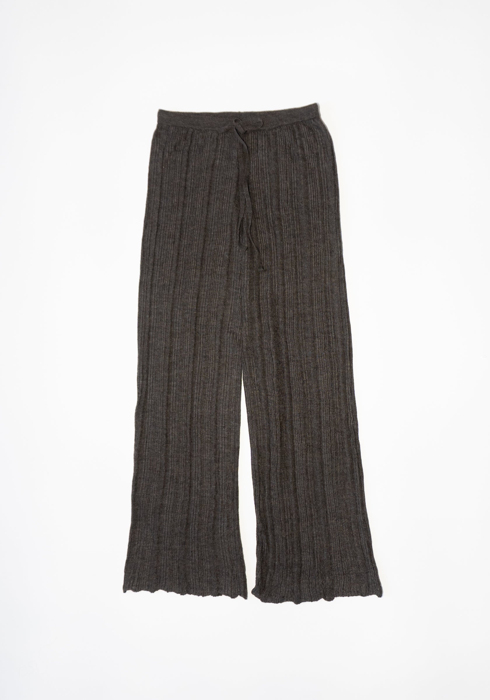 Lauren Manoogian Plisse Pants in Blackened