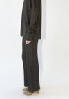 Plisse Pants in Blackened