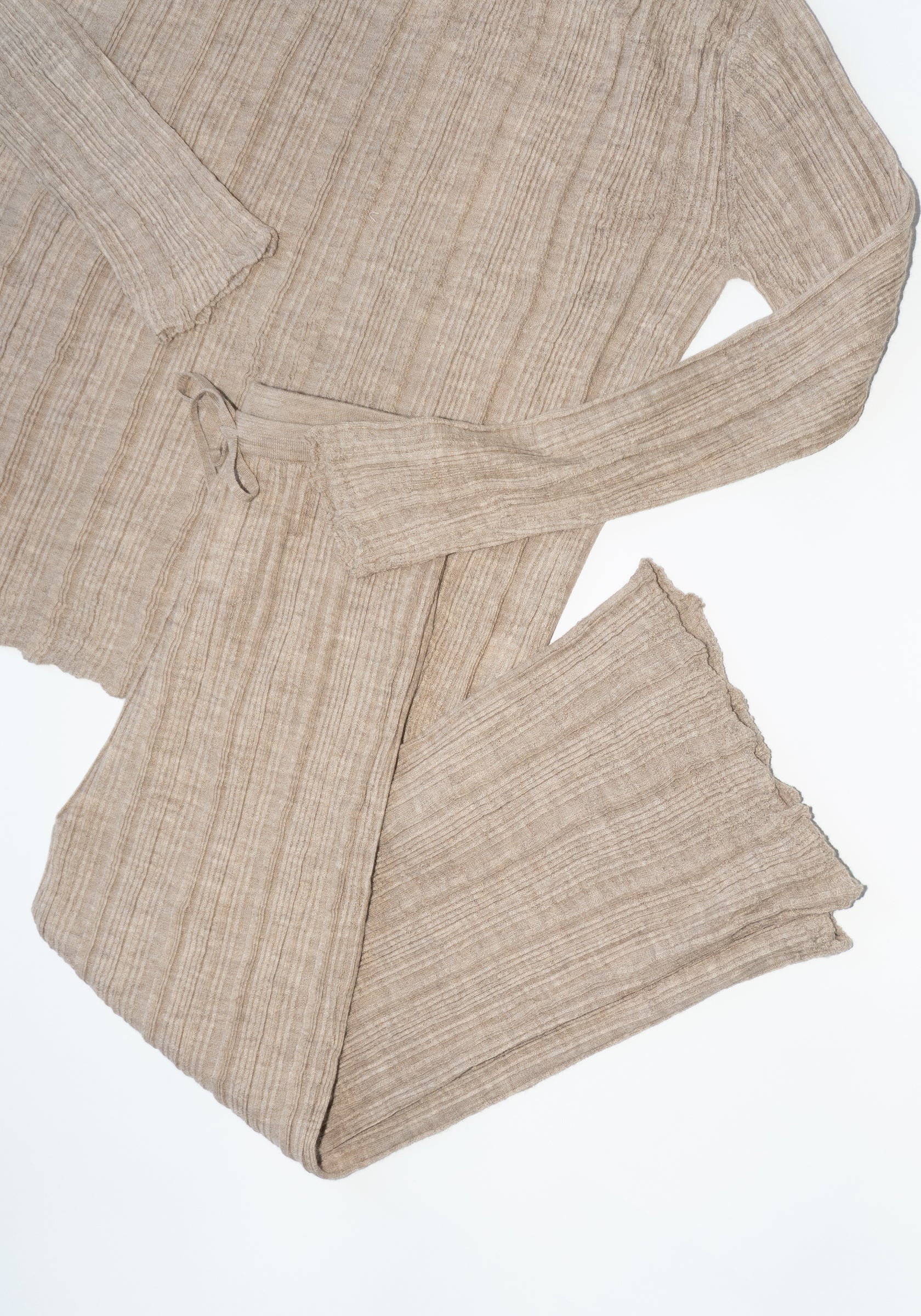 Lauren Manoogian Plisse Pants in Oak – VESTIGE