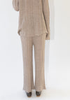Plisse Pants in Oak