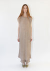 Plisse Caftan in Oak