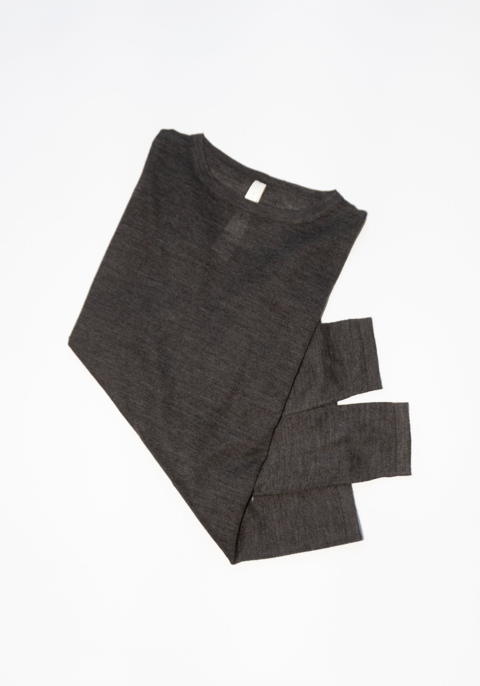 Lauren Manoogian Super Fine Crewneck in Blackened