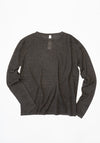 Lauren Manoogian Super Fine Crewneck in Blackened