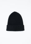 Large Beanie in Onyx