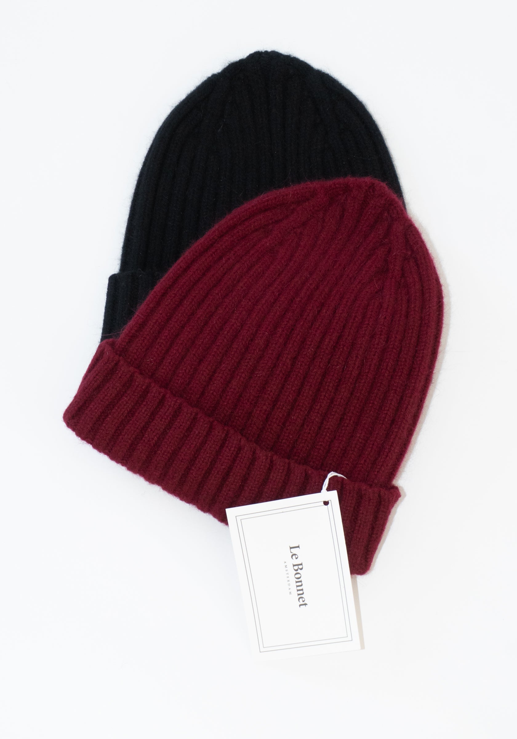 Large Beanie in Wine