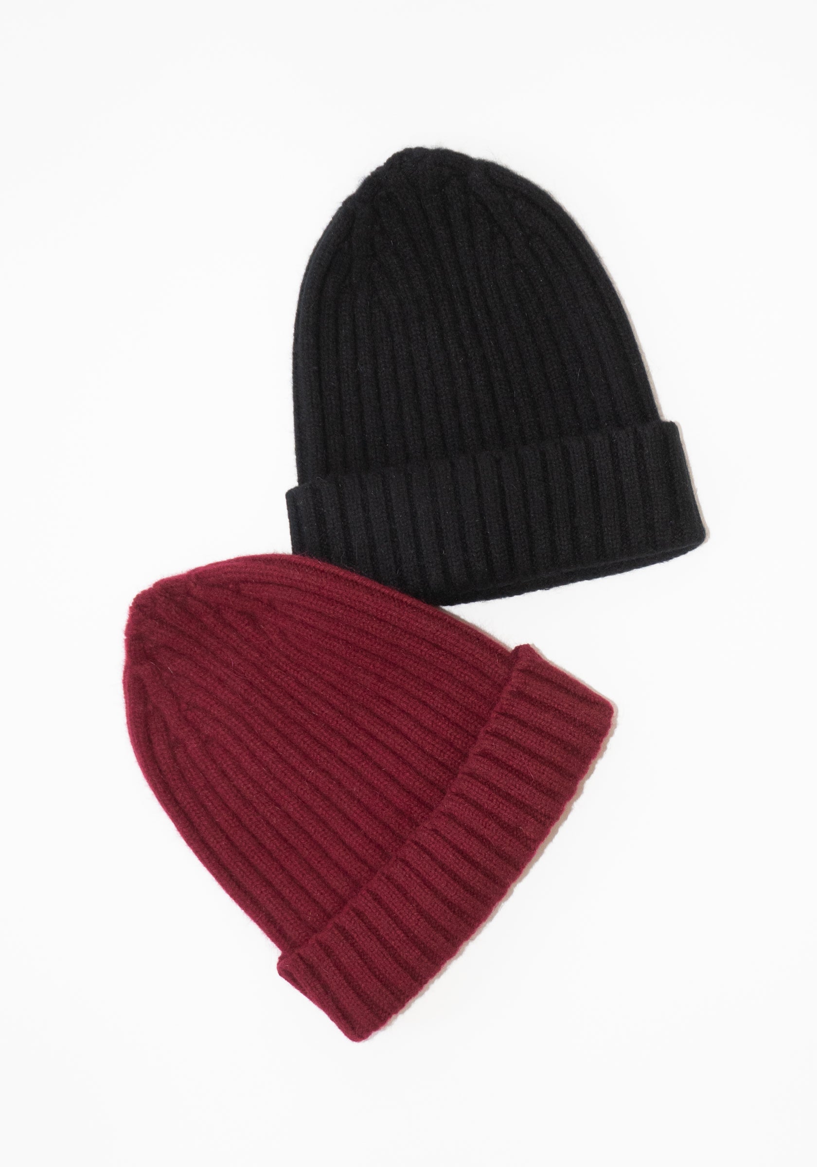 Large Beanie in Wine